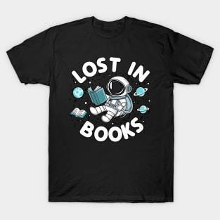 Lost In Books New Designed Premium T-Shirt